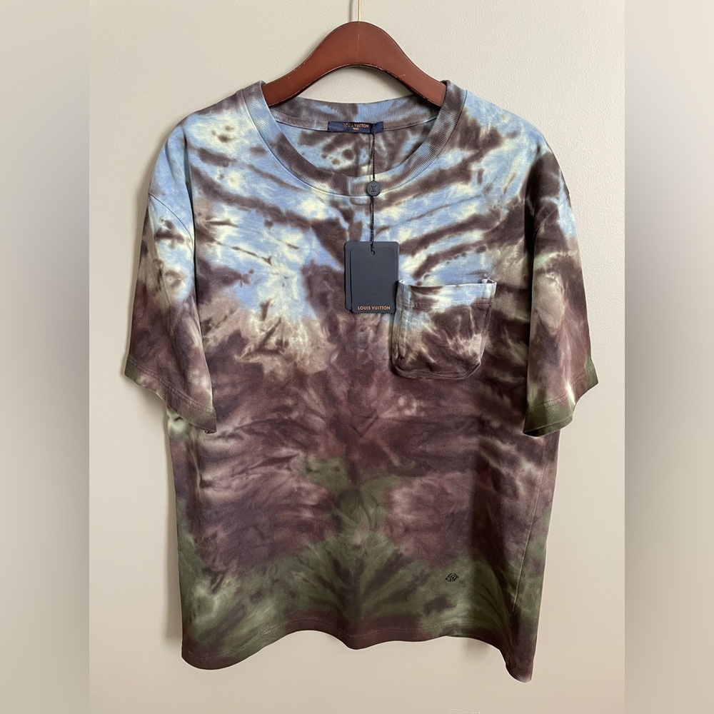 NWT Louis Vuitton Tie Dye Shirt Large - Picture 1 of 7